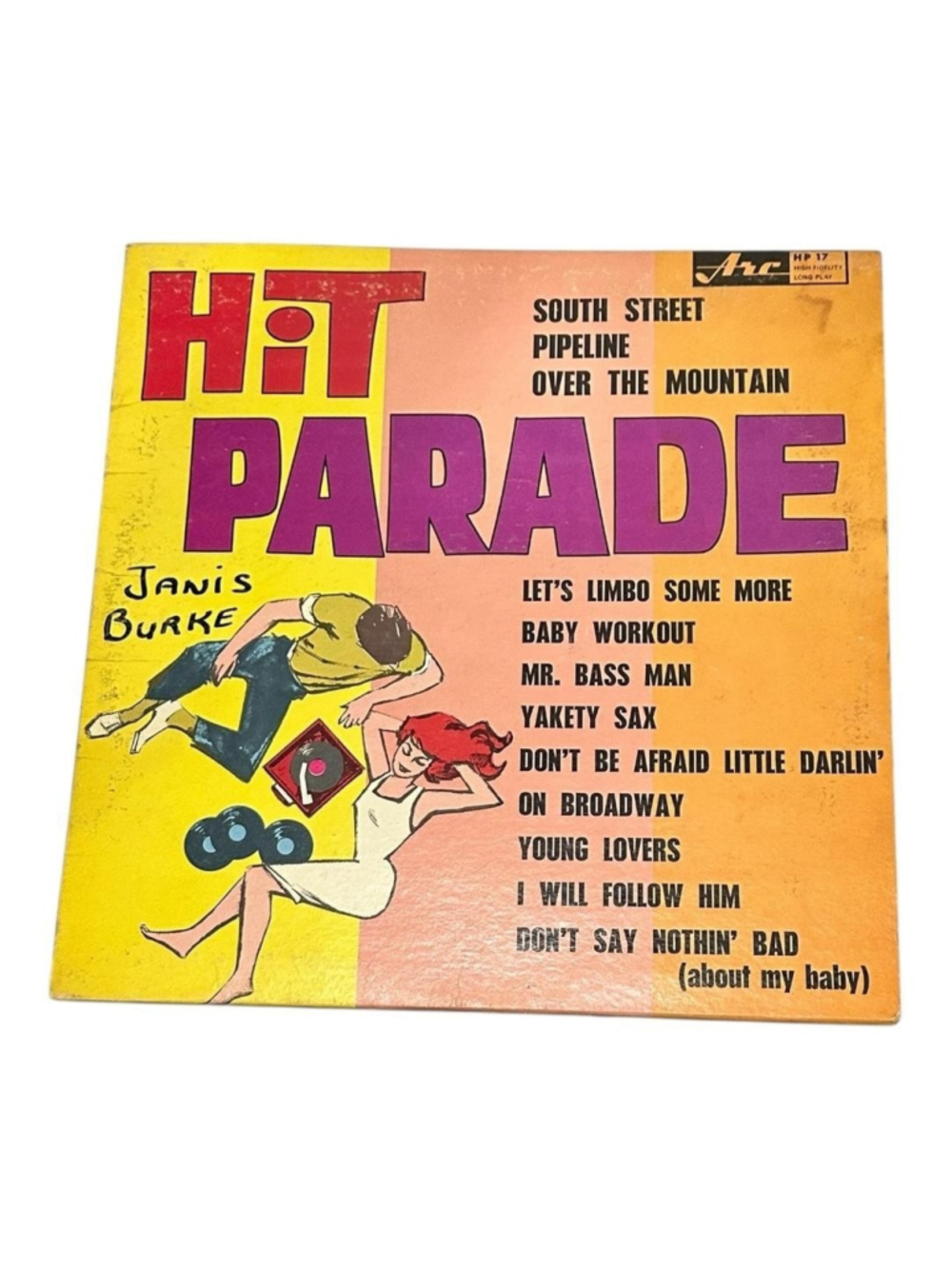 Vintage Various Artists Vinyl LP Hit Parade ABC Rock Compilation Black Canada